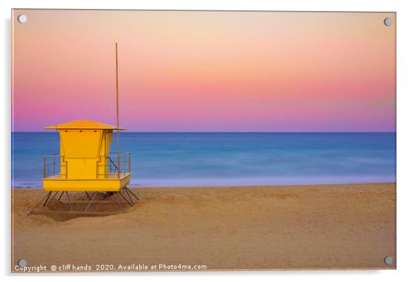  sunset beach, Corralejo, Fuerteventura, spain. Acrylic by Scotland's Scenery