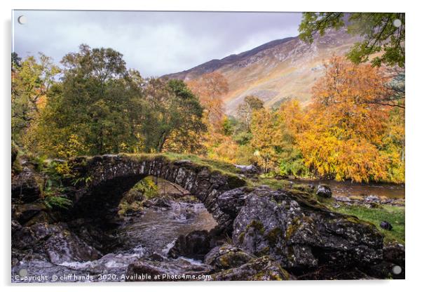 Roman Bridge Acrylic by Scotland's Scenery
