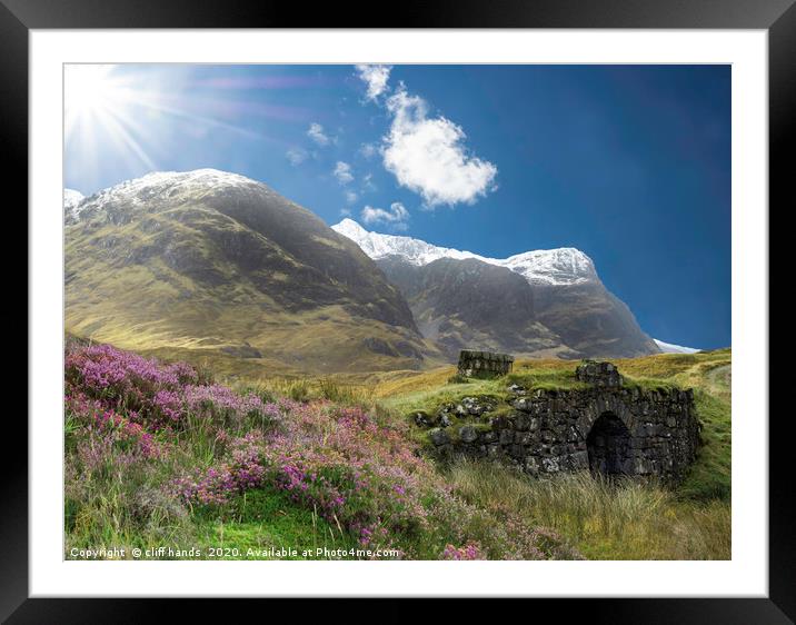 view of Glencoe, highlands, scotland, uk. Framed Mounted Print by Scotland's Scenery