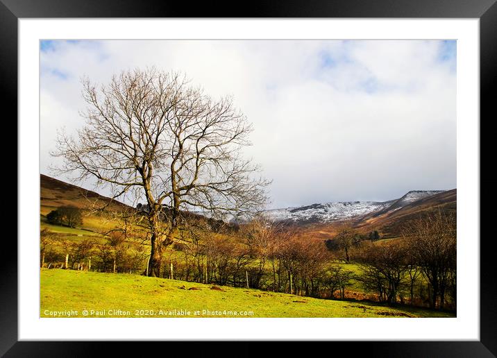 The start of the Pennine way Framed Mounted Print by Paul Clifton