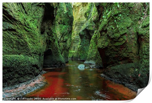 Devils Pulpit Print by Scotland's Scenery