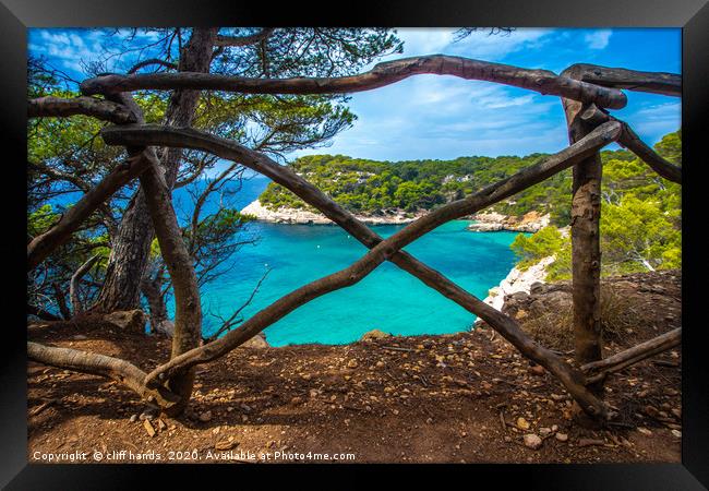 Menorca View Framed Print by Scotland's Scenery