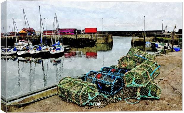 anstruther-scotland Canvas Print by dale rys (LP)