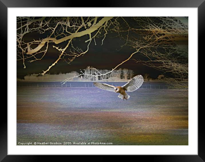 The Night Watch Framed Mounted Print by Heather Goodwin