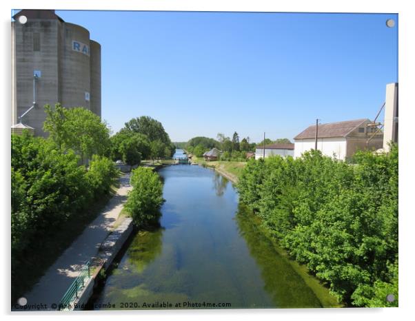 A view of Froissy Lock Acrylic by Ann Biddlecombe