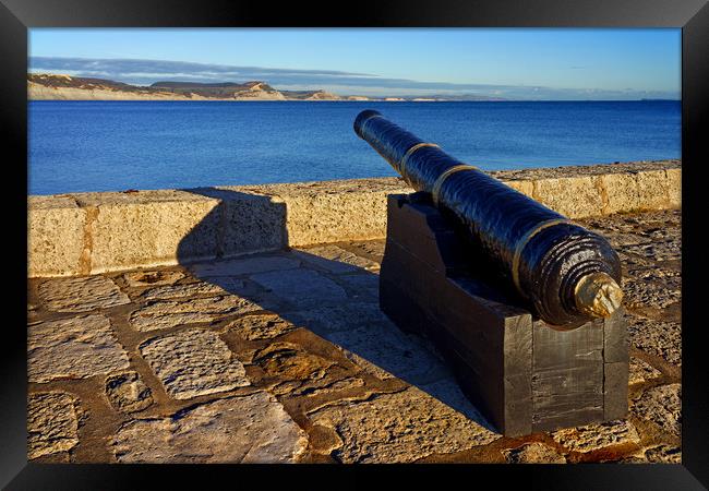 North Wall Cannon                              Framed Print by Darren Galpin