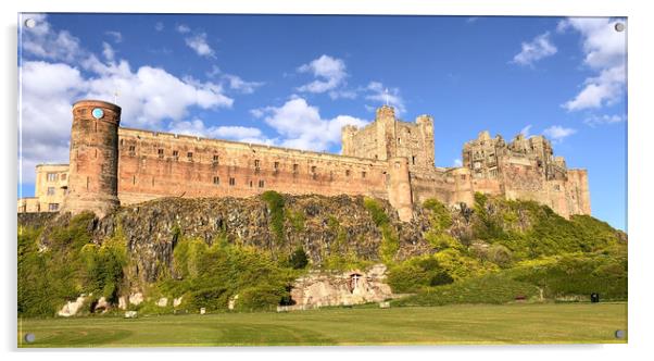 Simply stunning Bamburgh Castle Acrylic by Naylor's Photography
