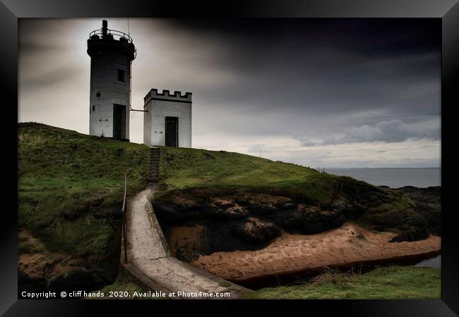 Elie lighthouse, fife, scotland. Framed Print by Scotland's Scenery