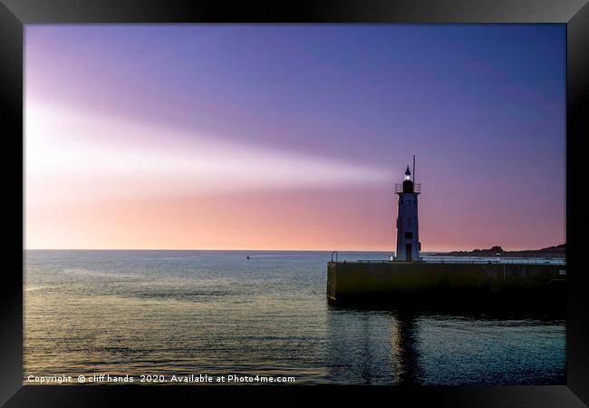 Anstruther harbour lighthouse Framed Print by Scotland's Scenery