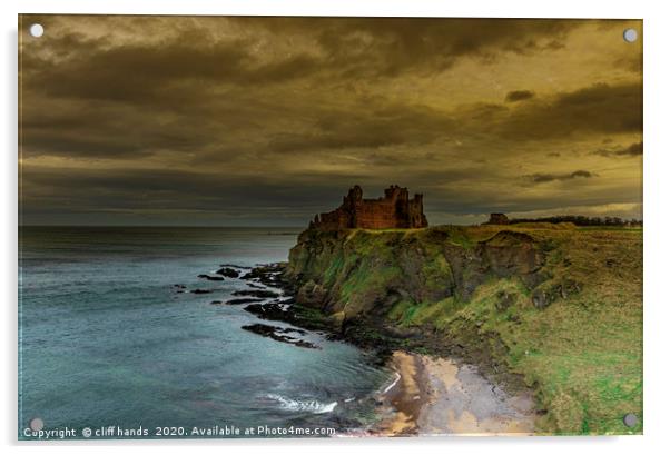 Tantallon Castle Acrylic by Scotland's Scenery