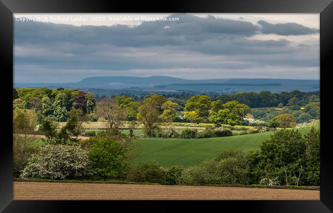 Bright Interval over Thorpe, Teesdale Framed Print by Richard Laidler
