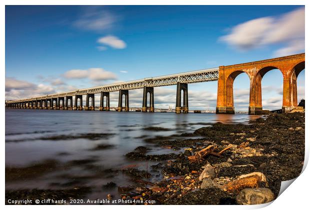 Tay Rail Bridge Print by Scotland's Scenery