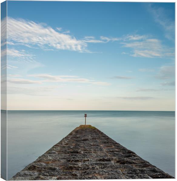 Dawlish Sea Front Canvas Print by Images of Devon