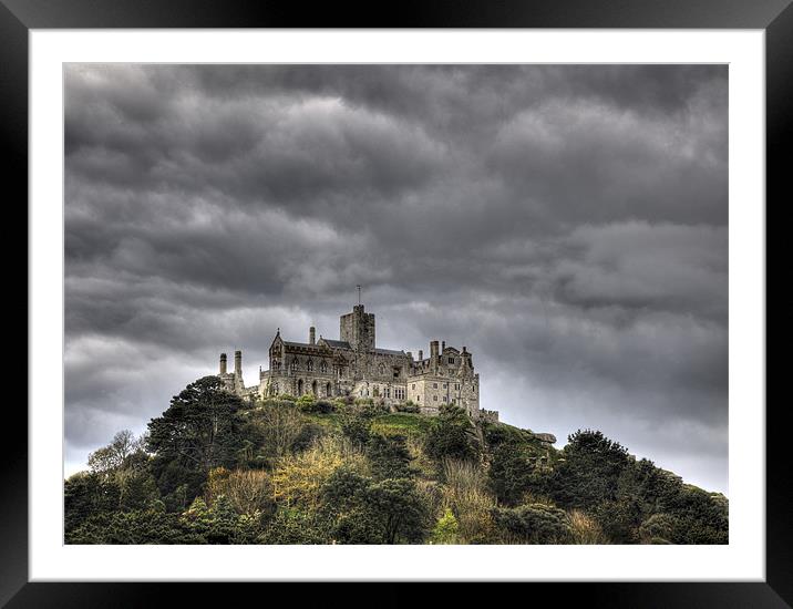 St Michael's Mount Cornwall Framed Mounted Print by Mike Gorton