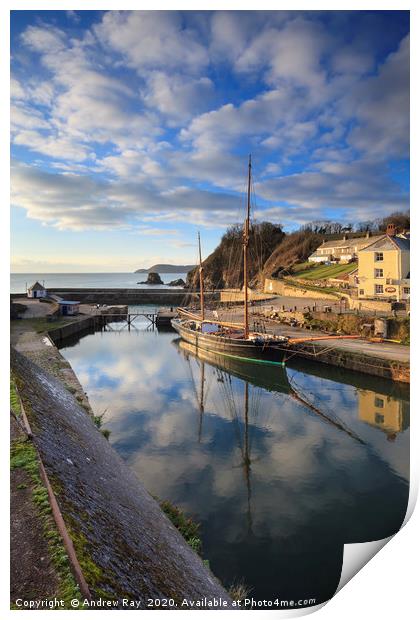 Charlestown Harbour Print by Andrew Ray