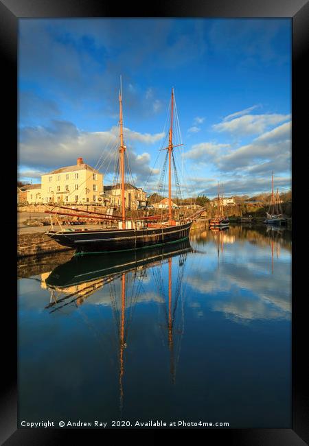 Reflections at Charlestown Framed Print by Andrew Ray