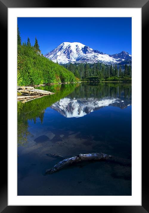 Morning Calm  Framed Mounted Print by Mike Dawson