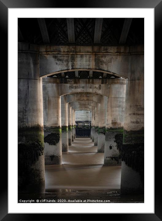 Kincardine Bridge Pillars Framed Mounted Print by Scotland's Scenery