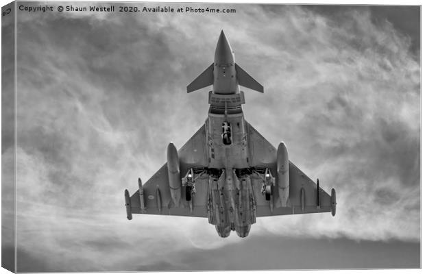 "  Typhoon Approach " Canvas Print by Shaun Westell