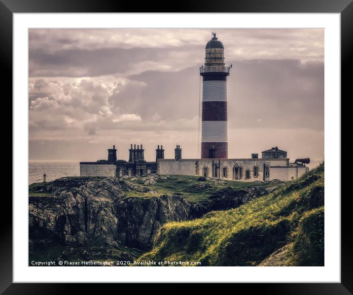 Eilean Glas Lighthouse Framed Mounted Print by Fraser Hetherington