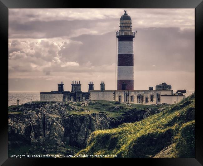Eilean Glas Lighthouse Framed Print by Fraser Hetherington