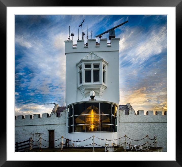 Point Lynas Lighthouse, Anglesey, Wales. Framed Mounted Print by Colin Allen