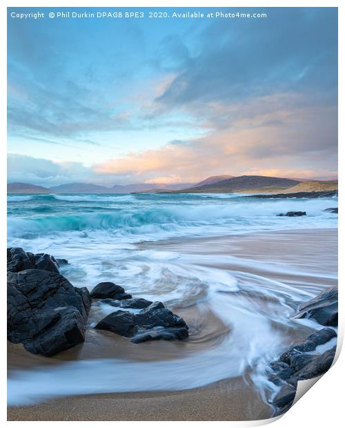 Isle of Harris - The Small Beach Print by Phil Durkin DPAGB BPE4