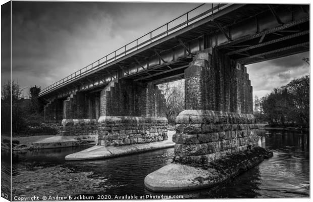 Dark crossing... Canvas Print by Andy Blackburn