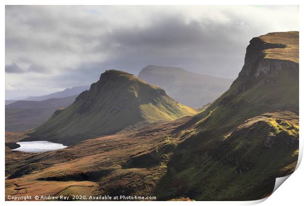 Trotternish View Print by Andrew Ray