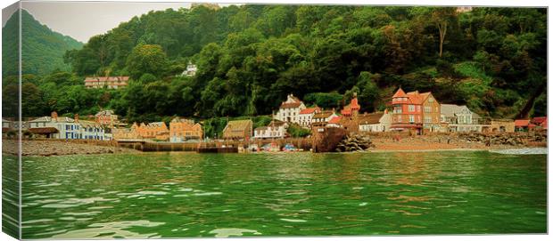 Sailing in to Lynmouth  Canvas Print by graham young