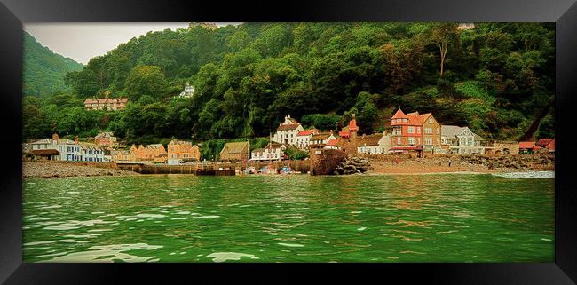Sailing in to Lynmouth  Framed Print by graham young