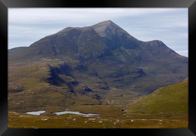 Cul Beag Northwest Highlands of Scotland Framed Print by Derek Beattie