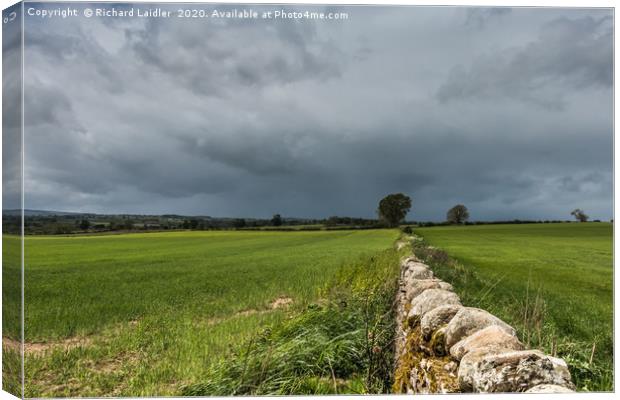 Wall to the Squall Canvas Print by Richard Laidler