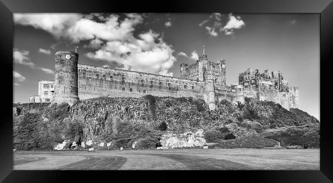 Bamburgh Castle   Framed Print by Naylor's Photography