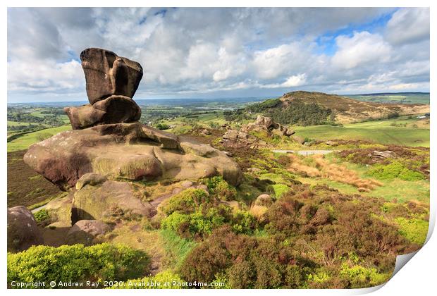Ramshaw Rocks Print by Andrew Ray