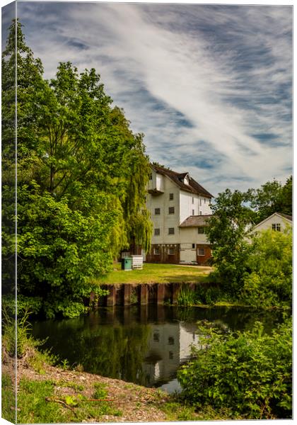 The old mill Canvas Print by Ernie Jordan