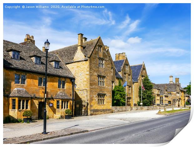 Broadway, The Cotswolds Print by Jason Williams