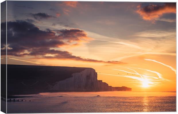 Seven Sisters Waking Canvas Print by Ben Russell