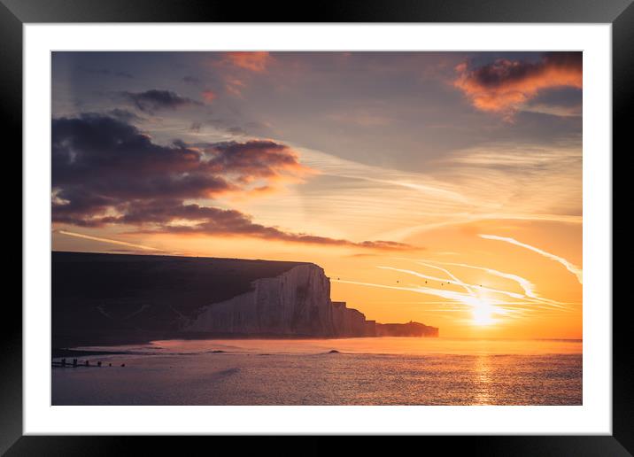 Seven Sisters Waking Framed Mounted Print by Ben Russell