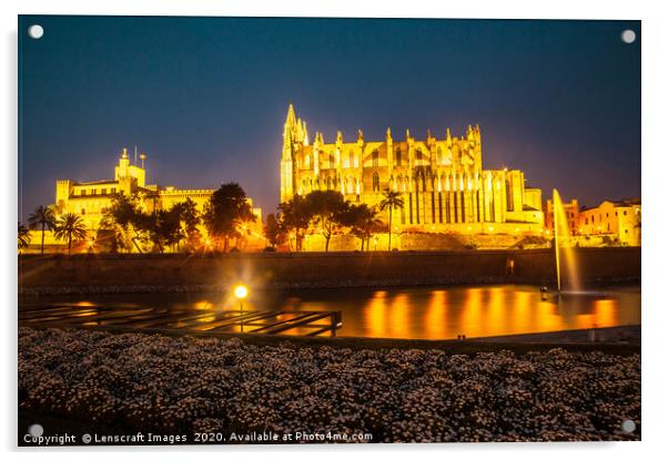 Catedral de Palma, Mallorca, Spain Acrylic by Lenscraft Images