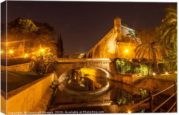 Ronda Migiorn, Palma de Mallorca Canvas Print by Lenscraft Images