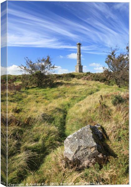 KIt Hill Monument Canvas Print by Andrew Ray