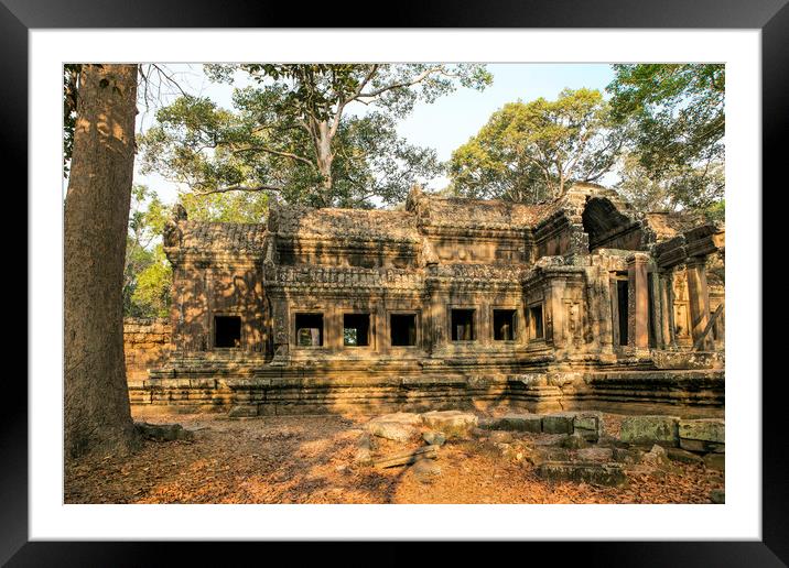 Angkor Wat Temple Framed Mounted Print by David Hare