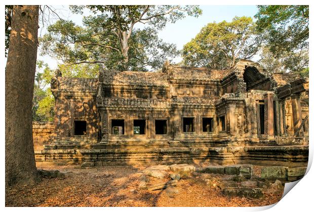 Angkor Wat Temple Print by David Hare