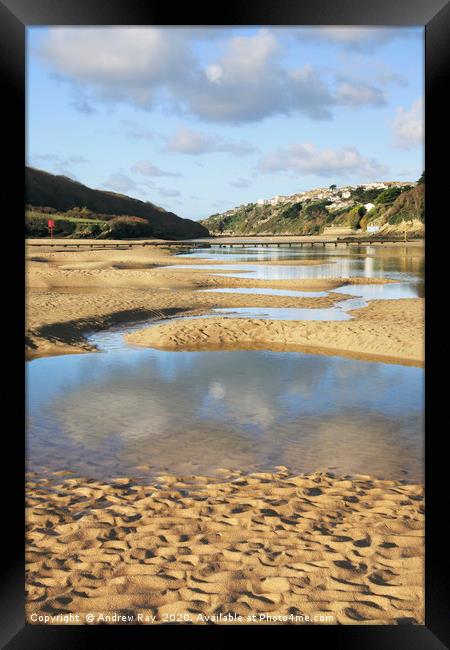 The Gannel Framed Print by Andrew Ray