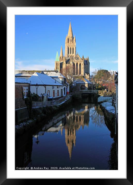 Cathedral Reflections Framed Mounted Print by Andrew Ray