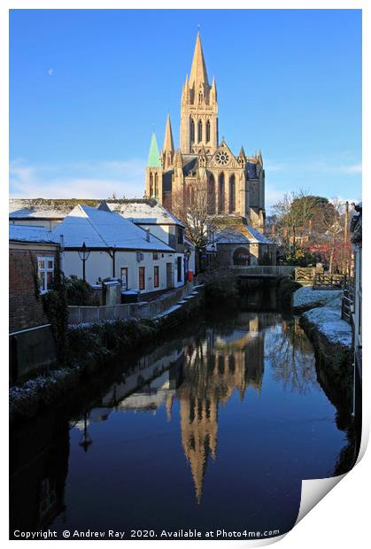 Cathedral Reflections Print by Andrew Ray