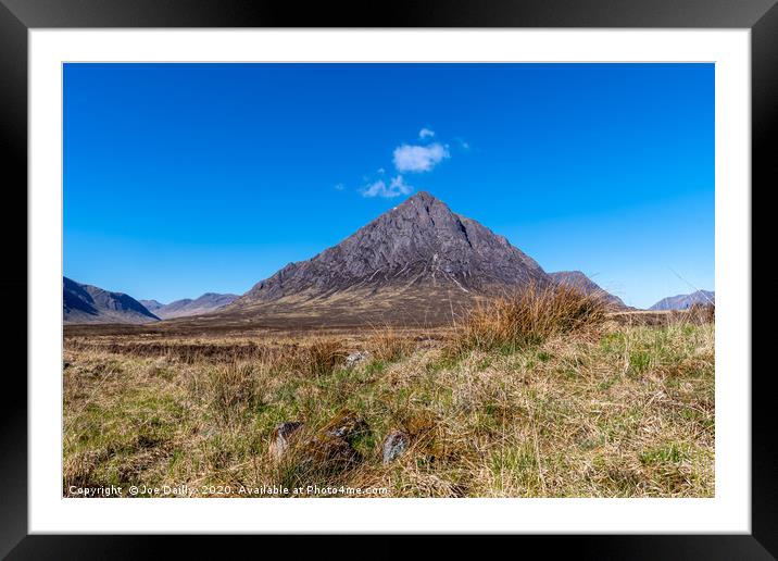 Majestic Buachaille Etive Mor Framed Mounted Print by Joe Dailly