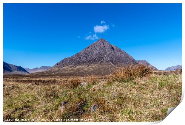 Majestic Buachaille Etive Mor Print by Joe Dailly