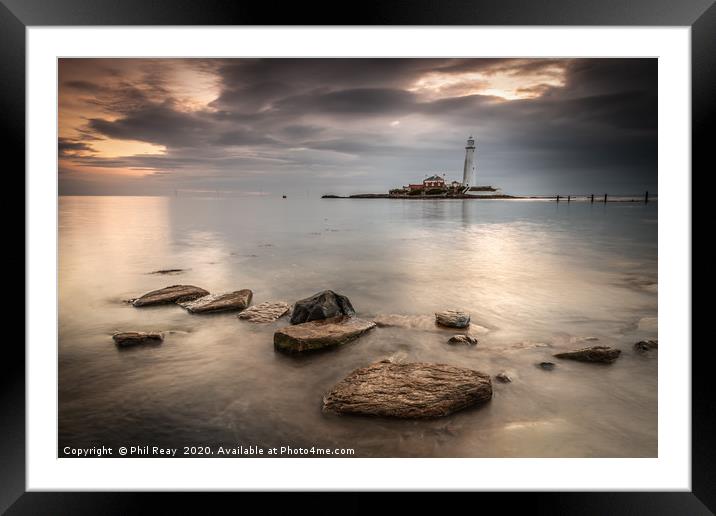 St Mary`s at sunrise Framed Mounted Print by Phil Reay